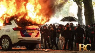 Violence erupts at protests in the Netherlands ahead of election
