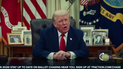 A special video message from POTUS at TPUSA's