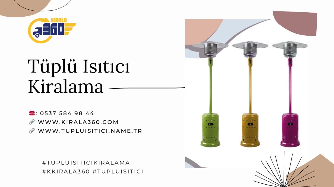 tuplu isitici kiralama