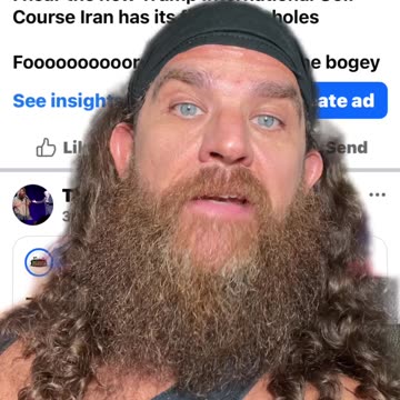 Trump international golf course, Iran #Iran #America #Trump #GolfCourse #Golf #Comedy