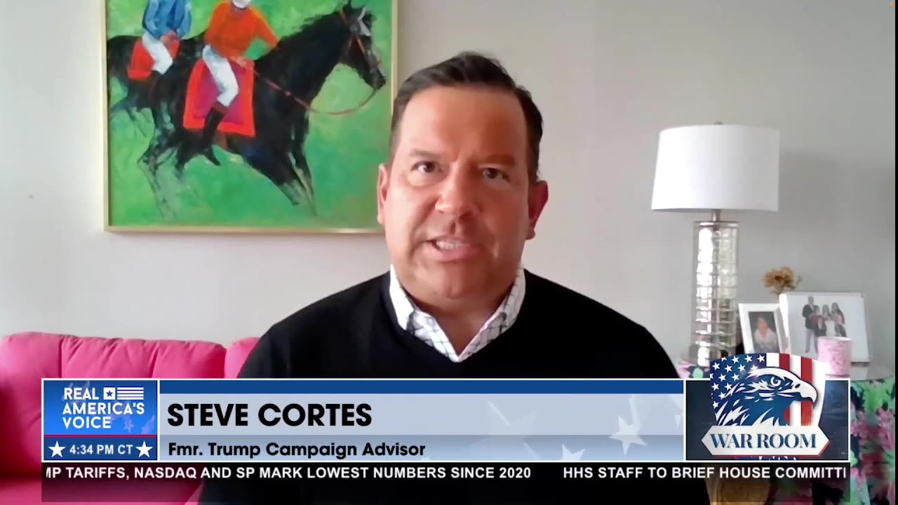 Steve Cortes on Bannon's War Room Explains Liberation Day Tariffs Return "Made in America"