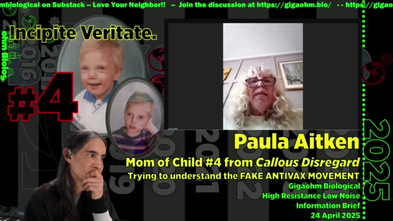 JJCouey at Gigaohm Biological speaks with Paula Aitken -- A Repost for Real History - May 1, 2025