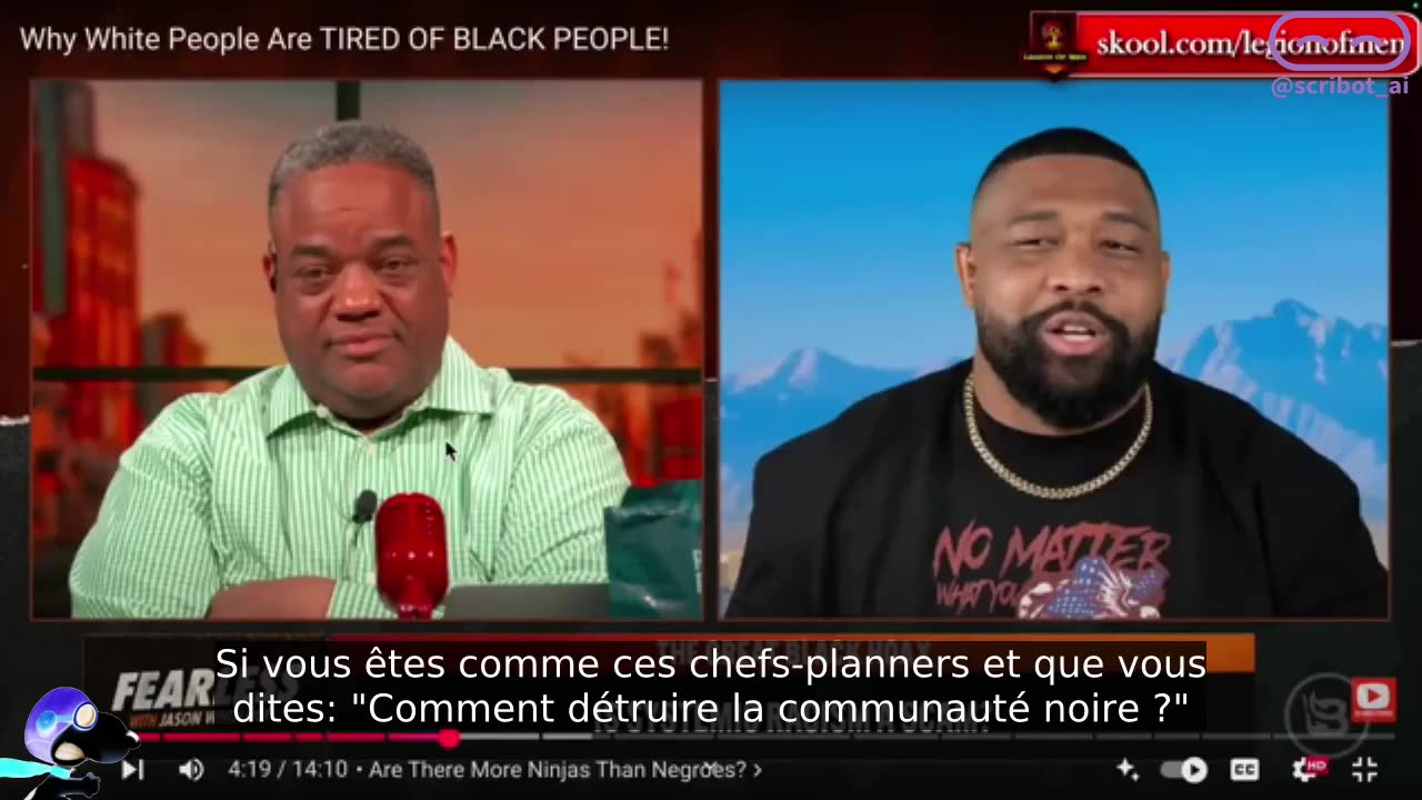 Les noirs et les blancs (et quiconque avec un cerveau) sont pu capables de la culture de MARDE