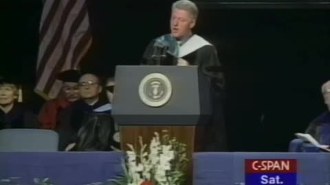 Bill Clinton, 1998: a flawed political statement with serious consequences for society as a whole.