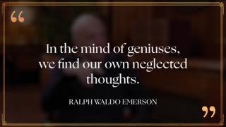 They Voice What We Feel - Alain de Botton #thoughts #emerson #writers #geniuses