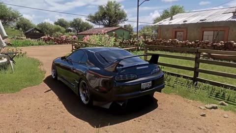 800HP Toyota Supra MK4 - Forza Horizon 5 | Simagic Alpha Ultimate gameplay