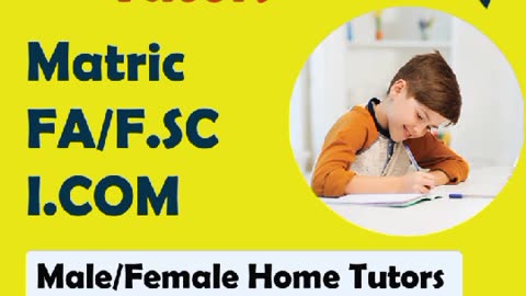 Best Home Tutor In Karachi