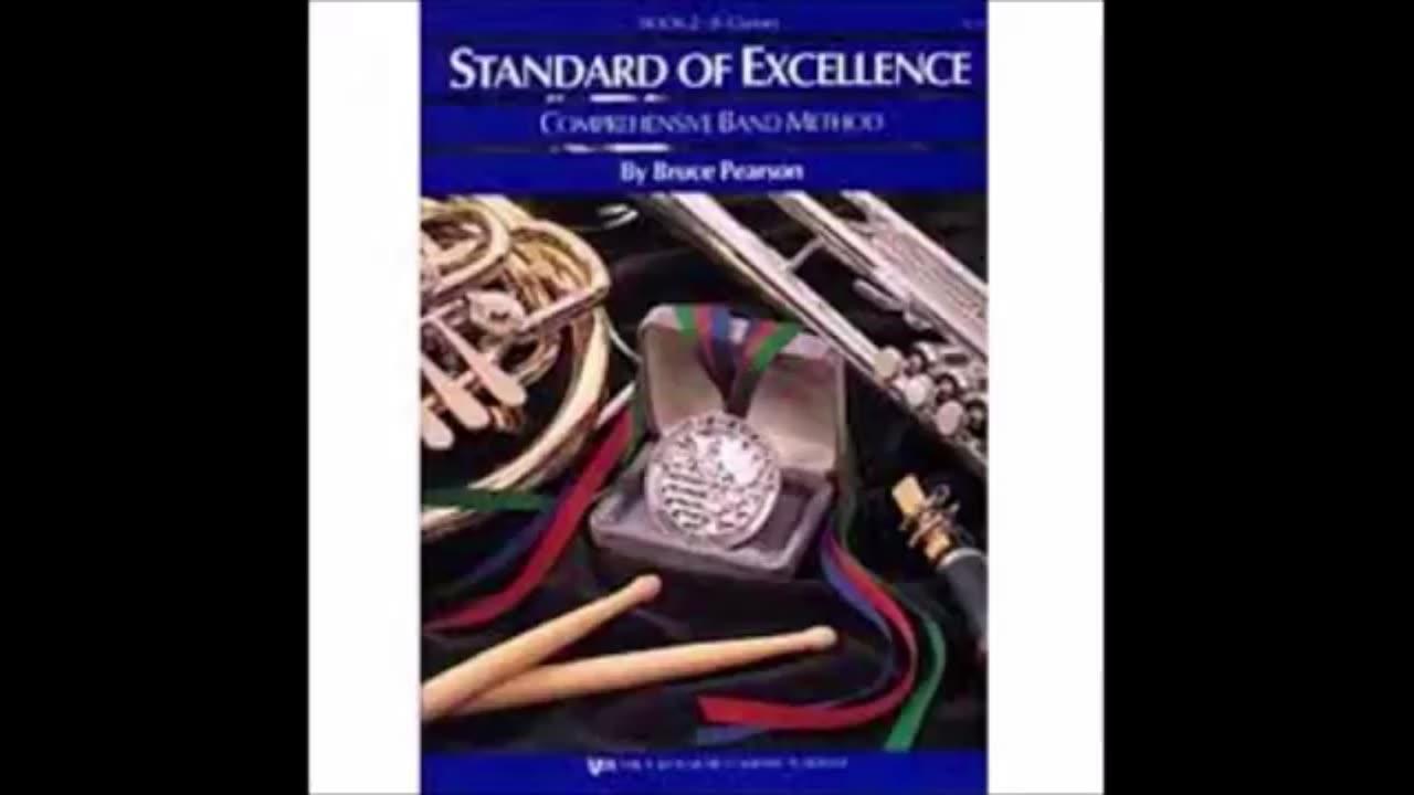 Trumpet Method Page 28 of Standard of Excellence Book 1