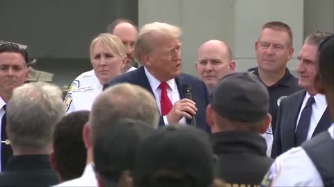 PRES. TRUMP: "I just wanted to thank you. You're doing incredible