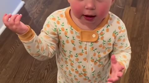 Baby's attitude 🤣 funny videos