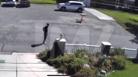 BREAKING: Person of interest in Charlie Kirk assassination seen on video heading