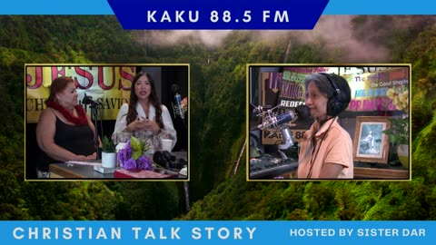 Lehua Misako Collins and mom-in-love Debbie Duran honoring the Lord God in their lives + families