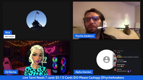 07/17/25 Psyche Awakens VOD: "Third Eye Thursdays_ Panel, DEEP TAROT CARD READINGS..."