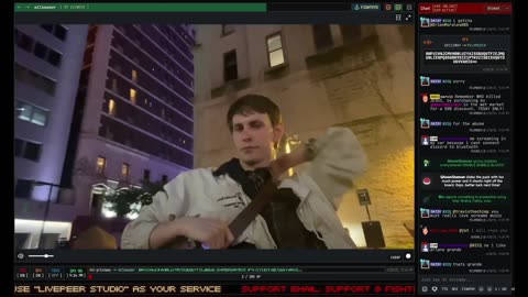 Milkmoder IRL in downtown Dallas (2025-04-20) | Stream Stars / FTL Streaming