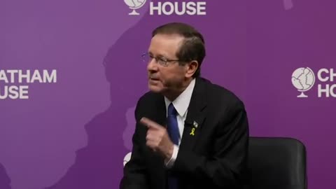 Israeli President Herzog’s Fiery Debate at Chatham House with Bronwen Maddox