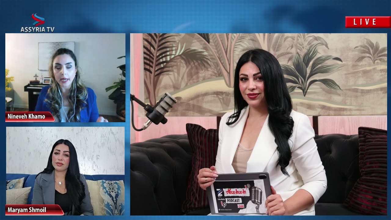 Nineveh Khamo Live Show - Guest: Maryam Shmoil