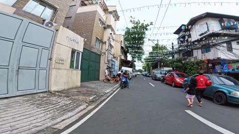 Fine Afternoon Stroll Along NOTRE DAME STREET in Quezon City in the Philippines (273m)