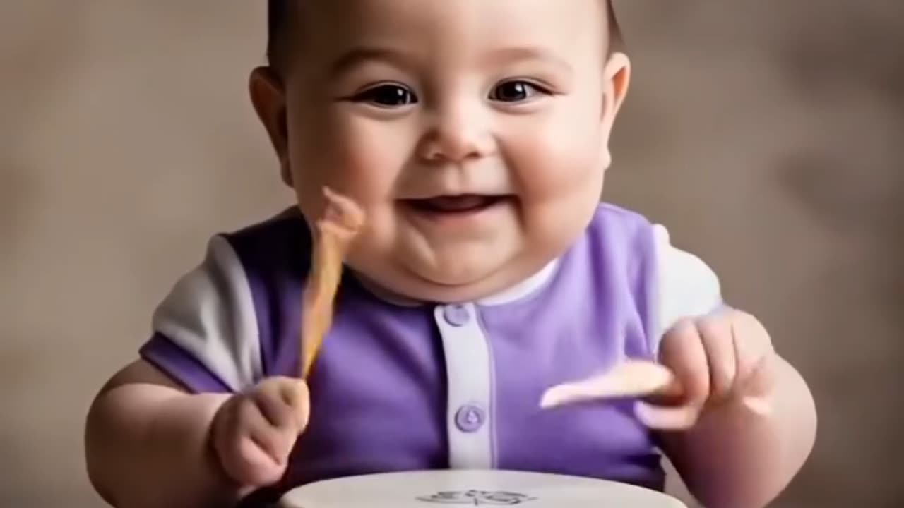 Cute little cat baby real funny video