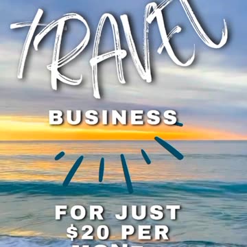 ✈️🌎 Own a Travel Business for Just $20/Month!