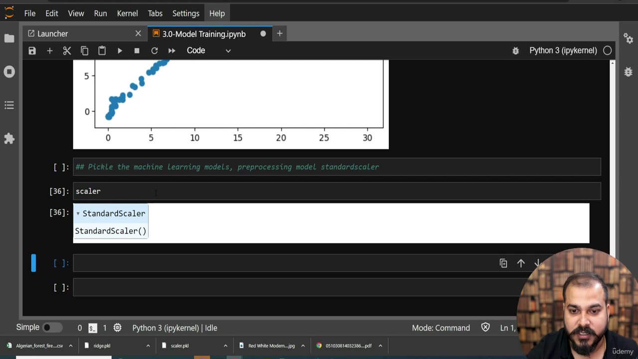 26.6 Model Pickling In ML Project Krish Naik ML