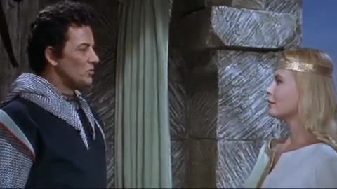"Sword of Lancelot" Starring Cornel Wilde, Jean Wallace and Brian Aherne