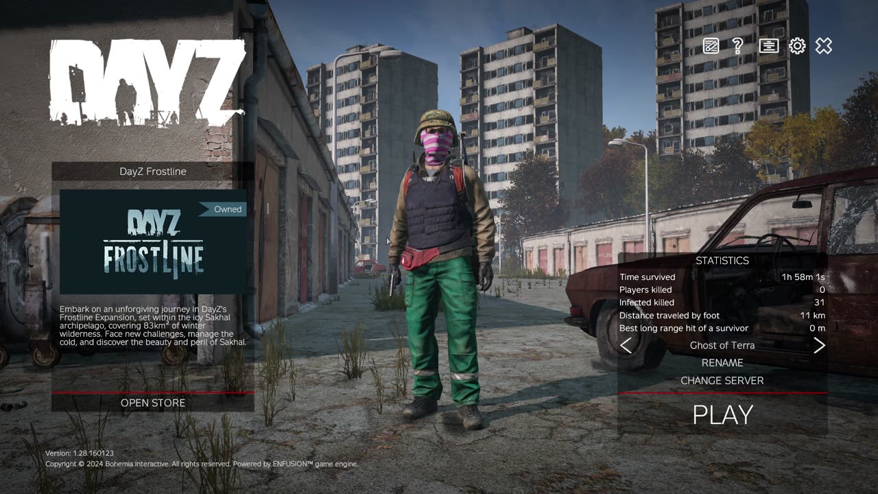 DayZ Official servers: Chernarus Survival