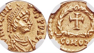 NVMMVS: D N IVL NE POS P F AVG + COMOB (~475 A.D.) #SPQR #ProVaticanus #Nepos