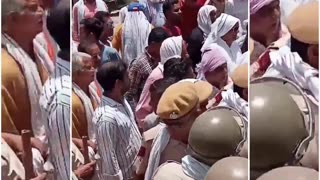SHOCKING: Rajasthan Deputy SP Caught on Camera Striking Woman Constable During Congress Protest