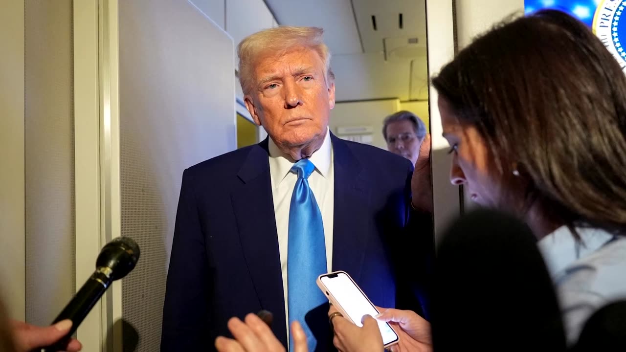 Trump, on markets, says 'sometimes you have to take medicine'