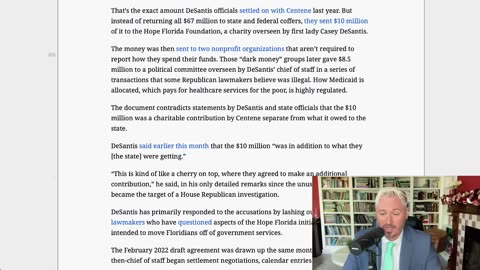 BOMBSHELL: Ron DeSantis MASSIVE $10 Million Felony EXPOSED! _ The Kyle Kulinski Show