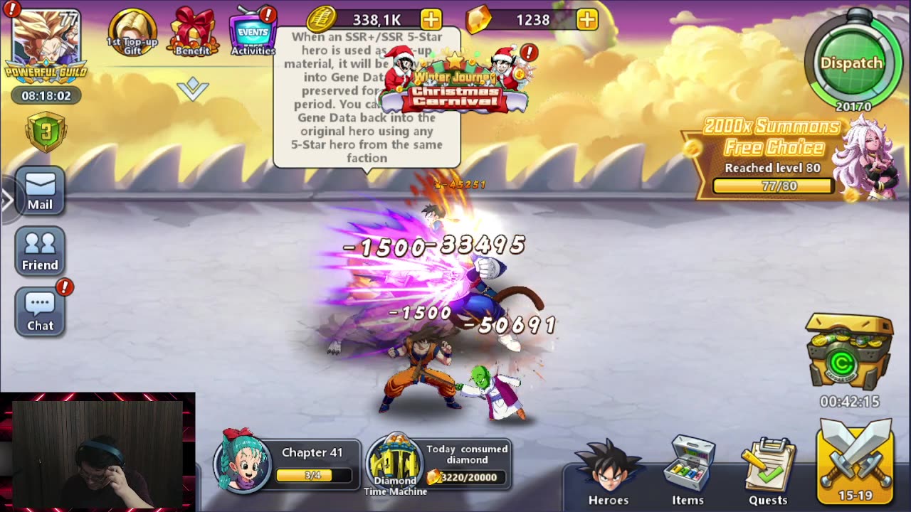 Dragon Ball Cosmic Ki Warrior.