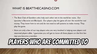 Episode 17 Why Join the Club at BeatTheCasino.com