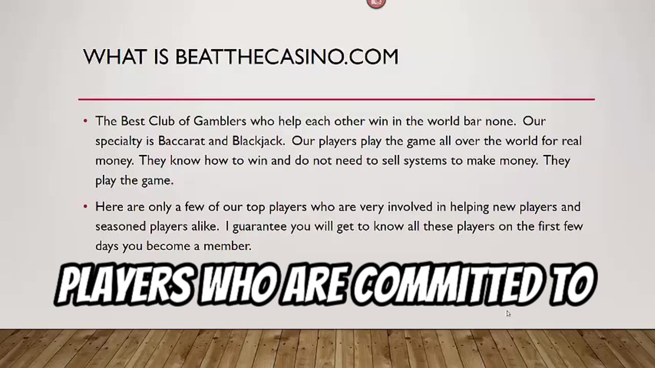 Episode 17 Why Join the Club at BeatTheCasino.com