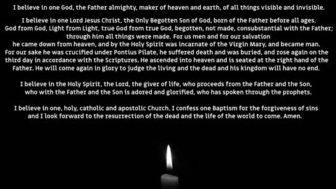 The Nicene Creed