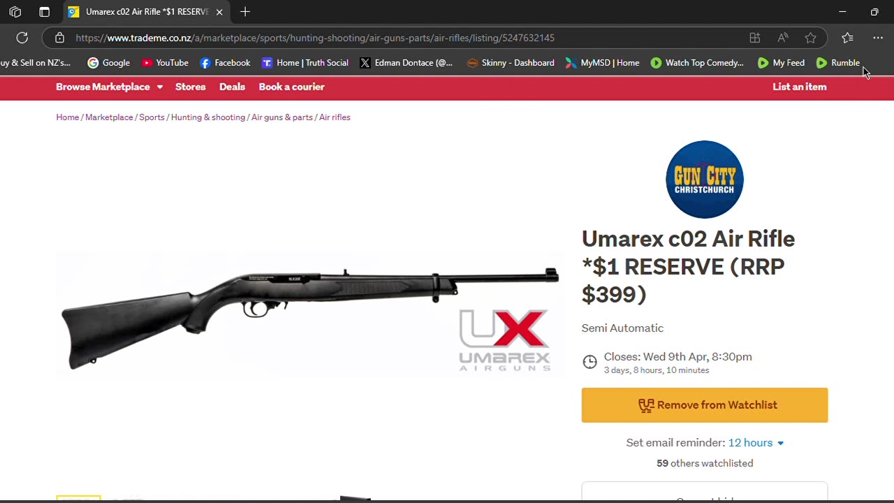 Gun City Rips you Off and then Black lists you on Trade me