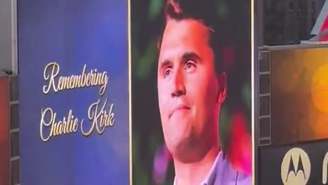 New York Yankees honored Charlie Kirk today… 💔