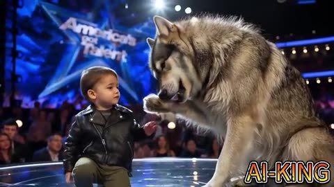 You've Never Seen This Before 😱 | Magical Baby and Giant Dog Shock the Stage!
