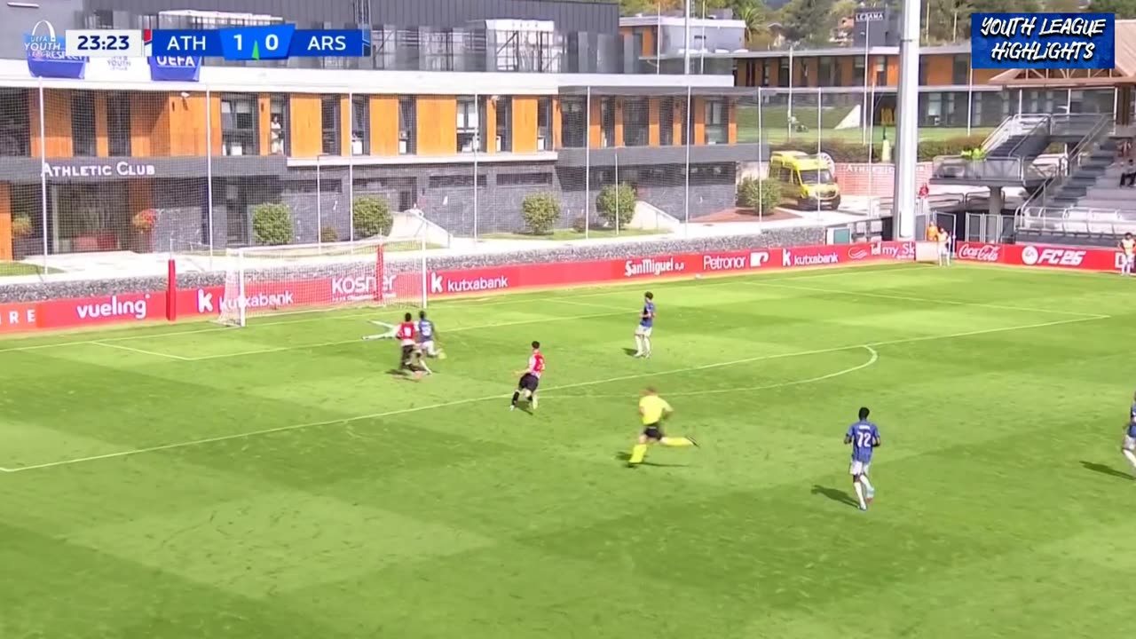 Athletic Bilbao U19 v Arsenal U19 Highlights