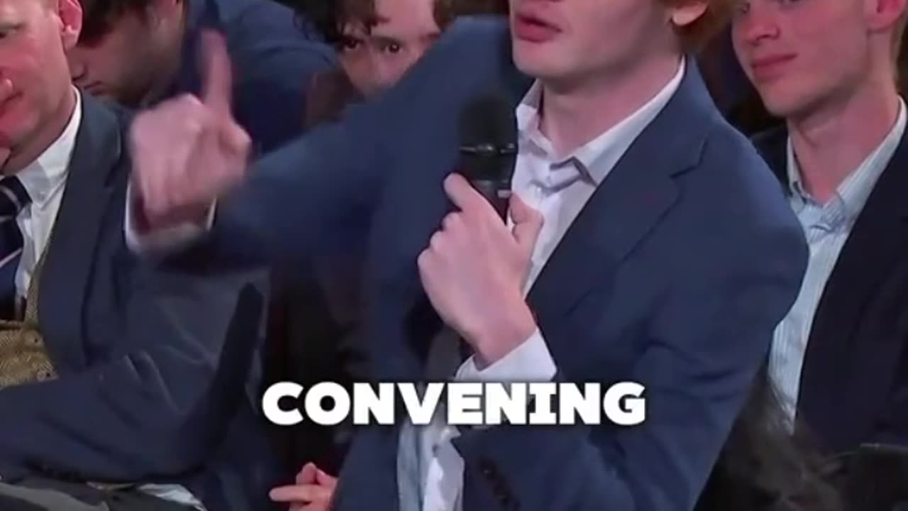 Charlie Kirk vs student