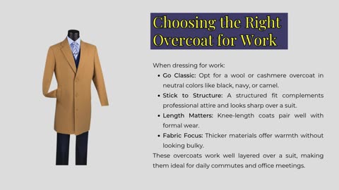 Men’s Overcoats: What Works for Work & Weekends?