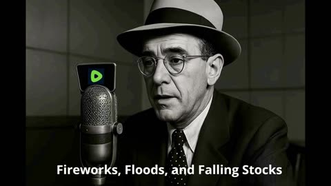 Fireworks, Floods, and Falling Stocks – A Winchell-Style Broadcast