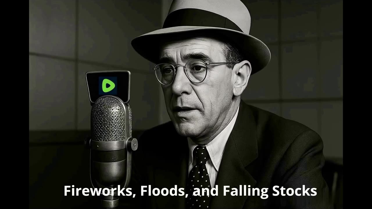 Fireworks, Floods, and Falling Stocks – A Winchell-Style Broadcast