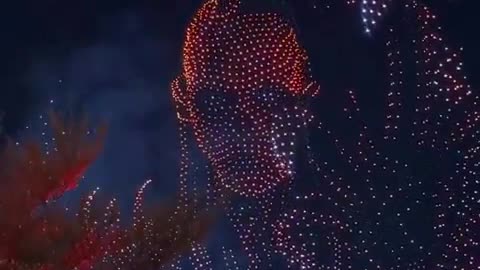 Las Vegas drone show 😮‍💨🔥