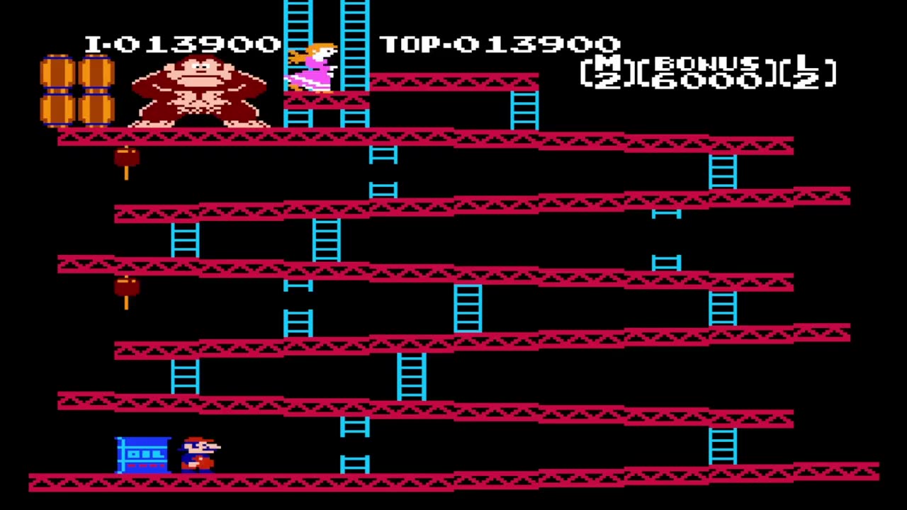Donkey Kong World Game A Level 3
