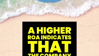 What is the Return on Assets of a Stock?