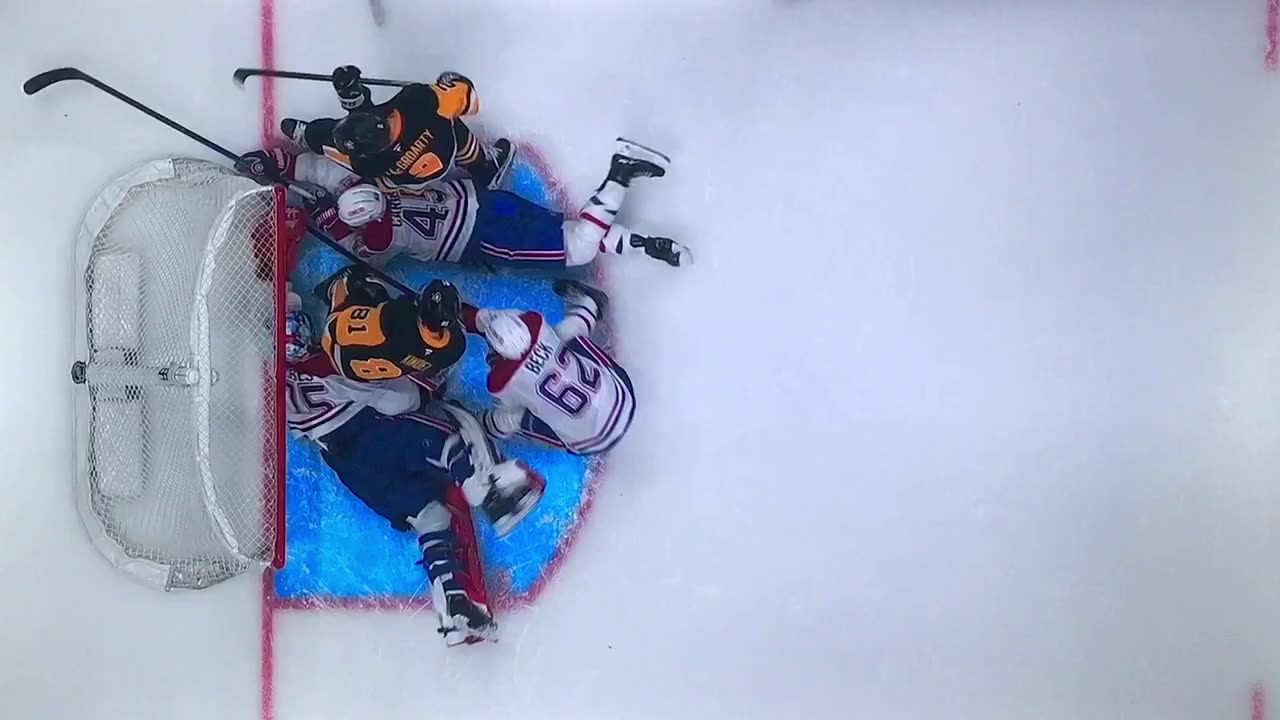 Canadians G # #75 Jakub Dobes w/CRAZY SLIDING SAVE.