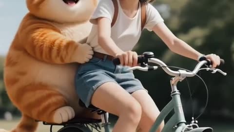 Cat care baby