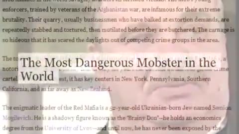 Israel: The Promised Land of Organized Crime