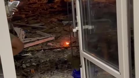 ⚠️🇺🇦 A house in Kyiv where Ukrainian national football team player Georgy Sudakov