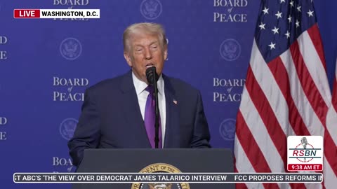WATCH: President Trump Discusses the Importance and Difficulty of Maintaining Peace - 02/19/26